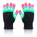 Children LED Finger Gloves, LED Light Up Cool Gloves Colorful Glow Flashing Novelty Gloves for Kids Boys and Girls Christmas Birthday Party Favors Gifts (1 Pair) EasyOptionXY LLC