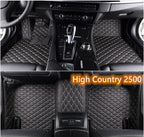 Fully Surrounded Car Leather Floor Mat Pad All Weather Protection Pi-Mart