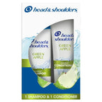 Head and Shoulders Paraben Free Green Apple Shampoo and Conditioner; 12.5oz + 10.9oz EasyOptionXY LLC