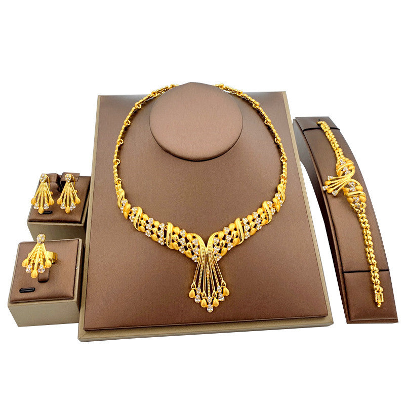 Four-piece earring set