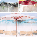 Misters for Outside Patio, 26Ft (8M) Outdoor Misting Cooling System, Water Misting Kit for Porch, Canopy, Deck, Umbrella, Garden, Greenhouse, Yard, Plants, Trampoline Sprinkler Accessories for Kids