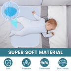 KEKOY 4 Layer Reusable Incontinence Bed Underpad, 4 Pack Washable Super Waterproof Absorbent Bed Pads Incontinence Protection, Pee Pads for Adults, Babys, Dogs, 18x24inch