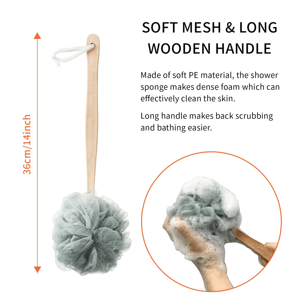 Kekoy 8 in 1 Hip Knee Replacement Kit with 2 Pack 32" Reacher Grabber Tool, Sock Aid, Long Shoe Horn & Dressing Stick, 48" Leg Lifter, Bath Sponge, Storage Bag, Ideal for Back or Knee Surgery Recovery EasyOptionXY LLC
