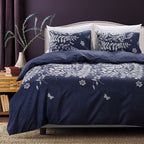 Bedding Set Luxury Duvet Cover Double Three-piece Set Bed Quilt Pi-Mart