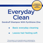 Equate Everyday Clean Dandruff Relief Shampoo; 23.7 fl oz