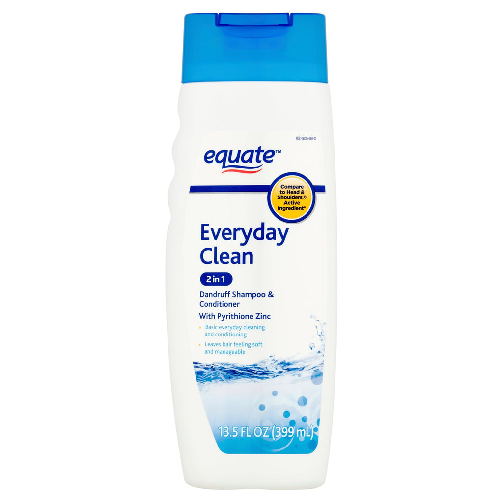 Equate Everyday Clean Dandruff Relief 2 in 1 Shampoo Plus Conditioner; 13.5 fl oz