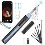 KEKOY Ear Camera and Wax Remover, Ear Wax Removal Tool, Upgraded Ear Cleaner with 1296P Camera, Smart Visual Earwax Remove Kits with 7 Pcs Ear Set for Daily Ear Pick, 6 LED Lights, Sky Blue EasyOptionXY LLC