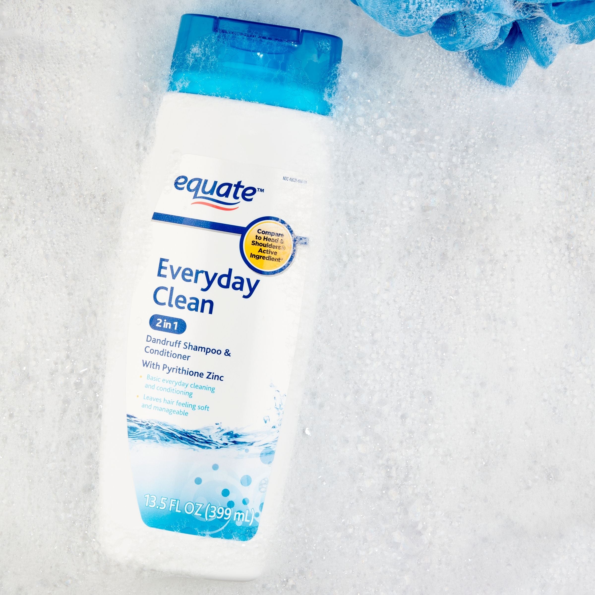 Equate Everyday Clean Dandruff Relief 2 in 1 Shampoo Plus Conditioner; 13.5 fl oz