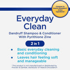 Equate Everyday Clean Dandruff Relief 2 in 1 Shampoo Plus Conditioner; 13.5 fl oz