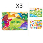 Children's Busy Book Educational Toys Repeated Paste Pi-Mart