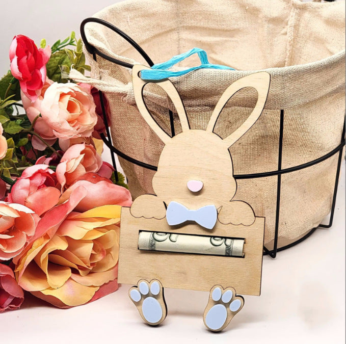 Easter Bunny Suit Cash Gift Pendant Pi-Mart