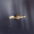 Crystal Exquisite Wedding Ring - SJB-DIAMOND ELITES