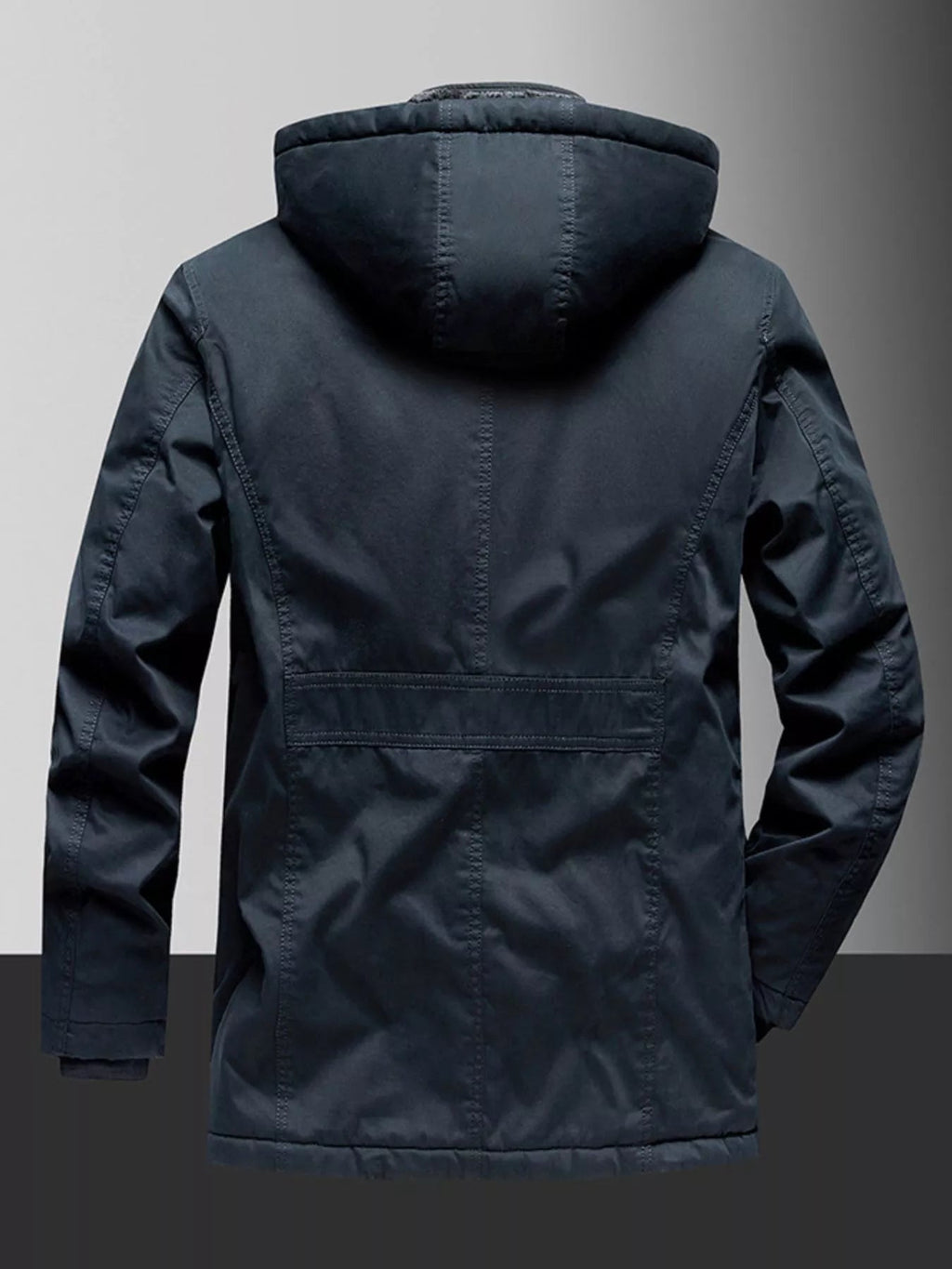 PolarGuard Men's Hooded Plus Coat THRIXINE