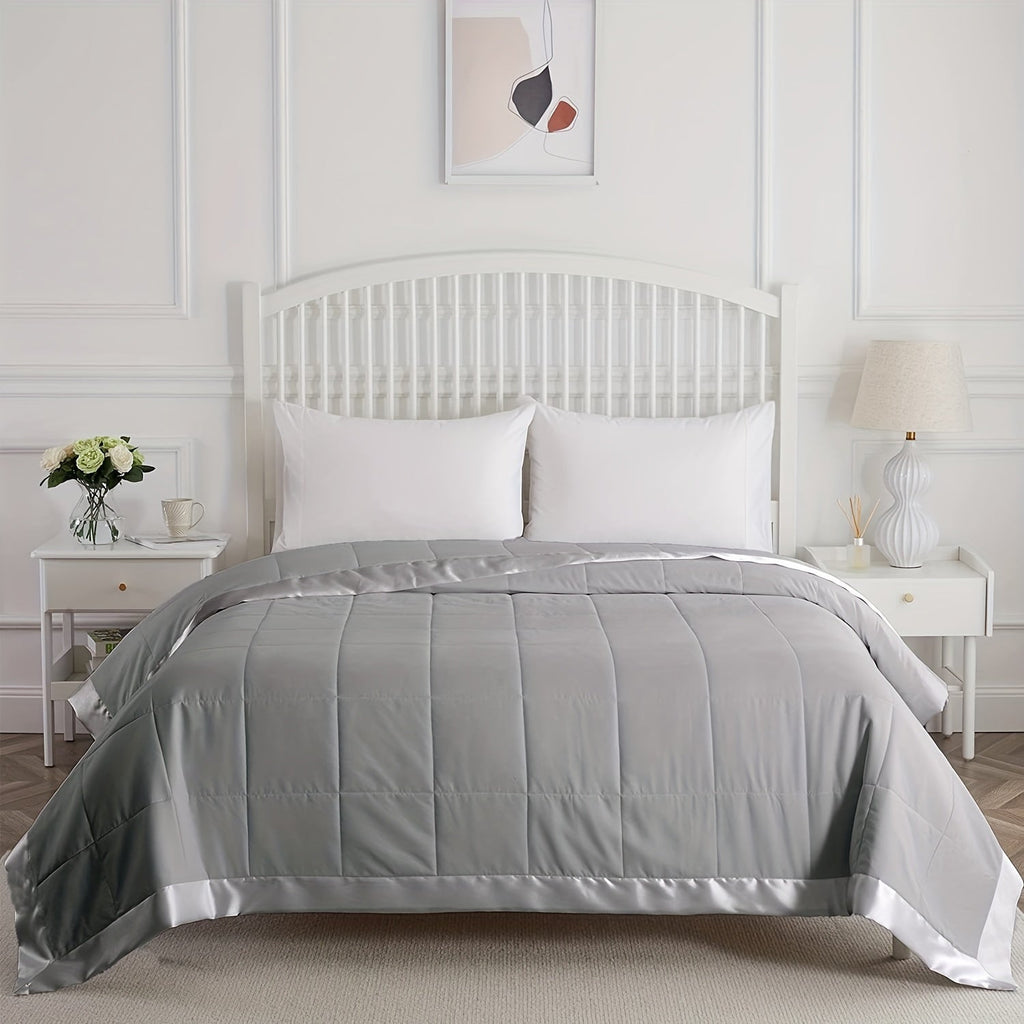 1pc Cooling Quilt For Hot Sleepers Breathable Soft Keep Cool Summer Blanket For Bed Couch Sofa Down Alternative Filling Lootquake LLC