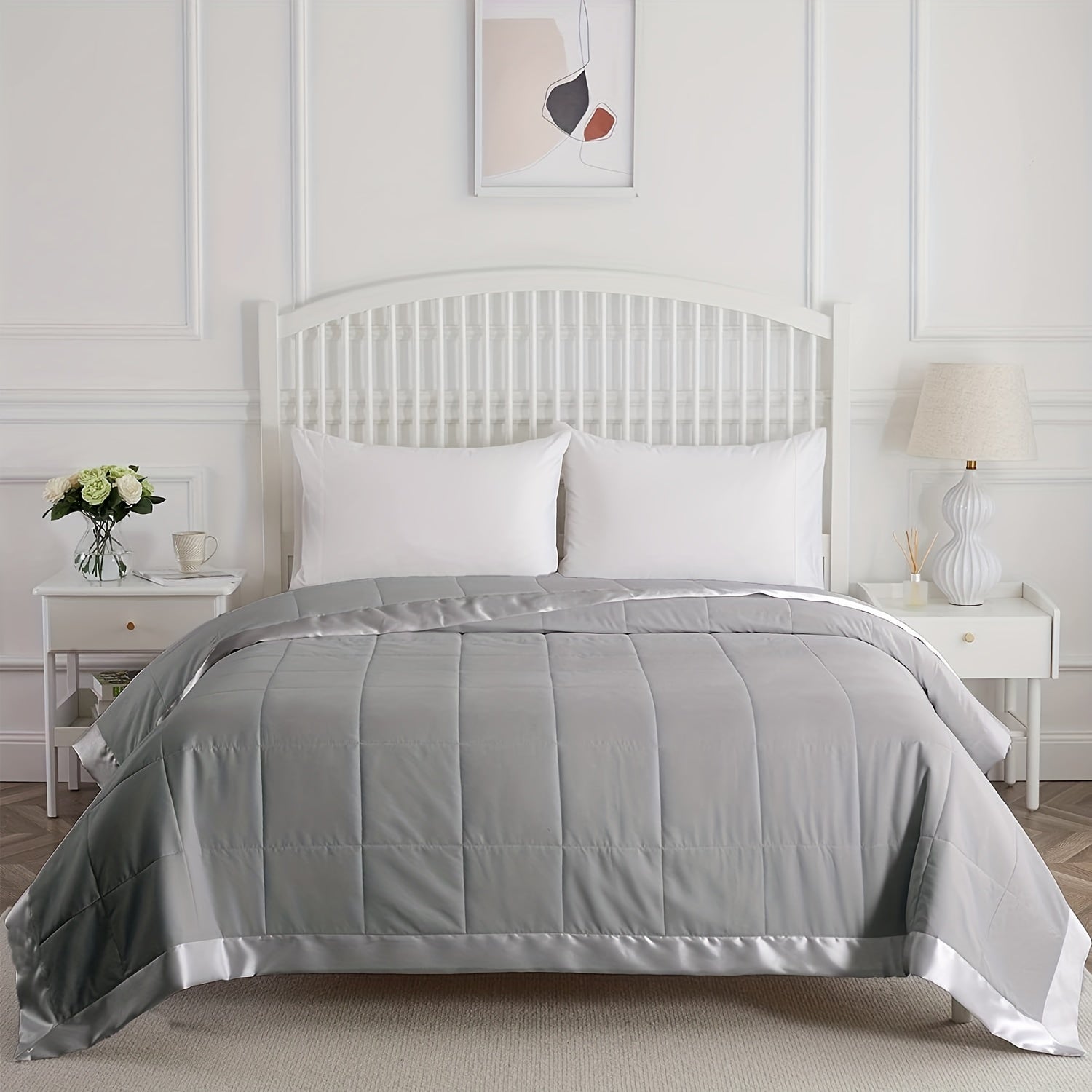1pc Cooling Quilt For Hot Sleepers Breathable Soft Keep Cool Summer Blanket For Bed Couch Sofa Down Alternative Filling Lootquake LLC