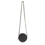 Cute mini chain diamond zipper crossbodybag, mini versatile chain women's bag, mini small round bag spring and summer - SJB-DIAMOND ELITES