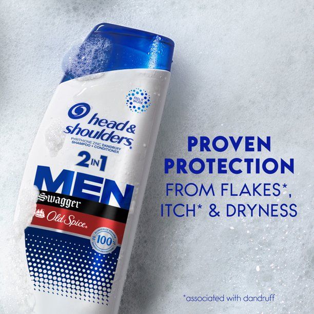 Head and Shoulders Mens 2 in 1 Dandruff Shampoo and Conditioner; Old Spice Swagger; 12.5 oz EasyOptionXY LLC