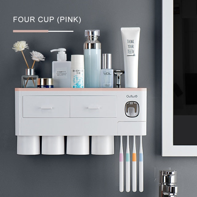 Bathroom Magnetic Storage Rack Pi-Mart