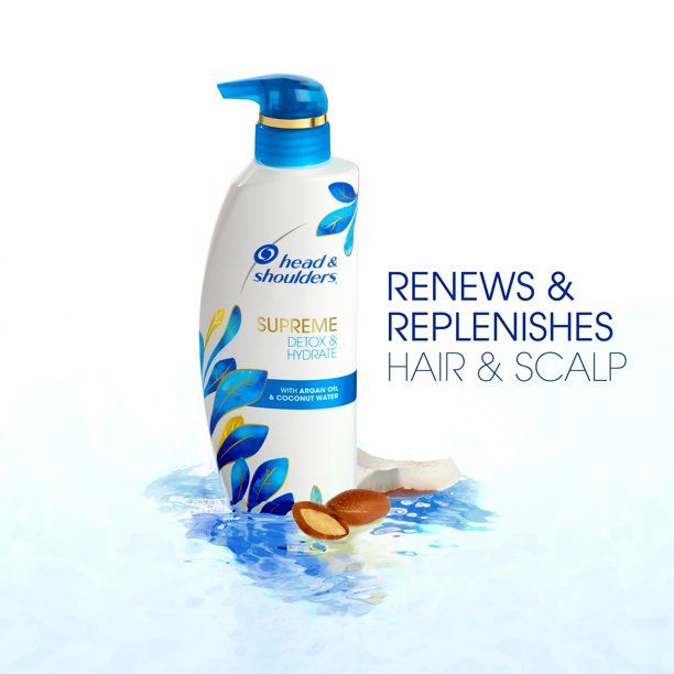 Head & Shoulders Supreme Sulfate Free Detox & Hydrate Shampoo; 11.8oz