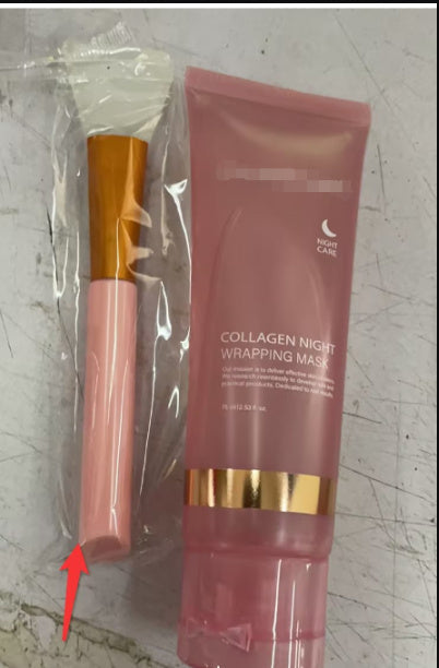 Face Night Mask Collagen Wrapping Mask Natural Ingredients Firming Elasticity & Hydration Anti-wrinkle For Skin Care Lootquake LLC