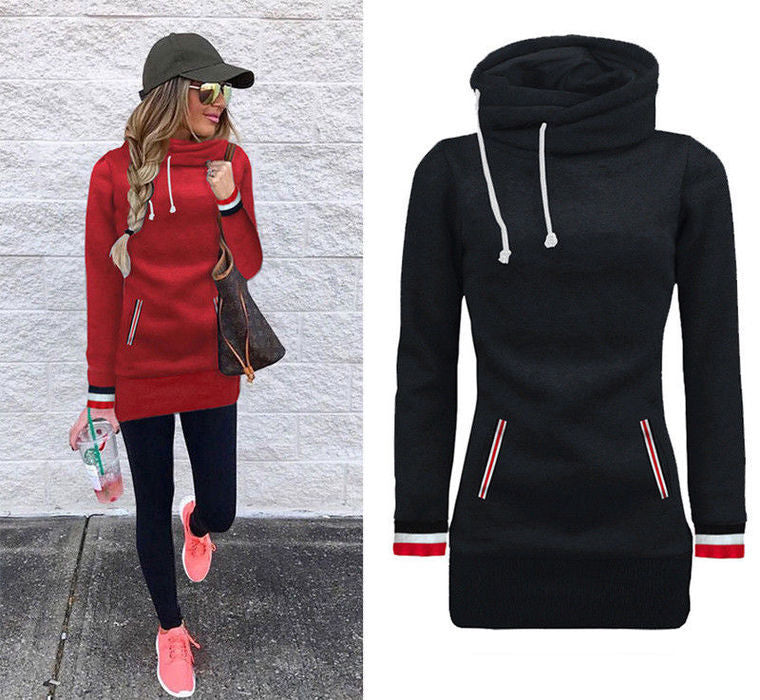 Long Sleeve Pullover Hoodie Pi-Mart