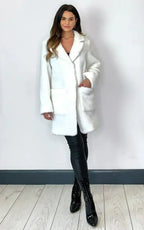 Stud Button Borg Teddy Coat (1905)