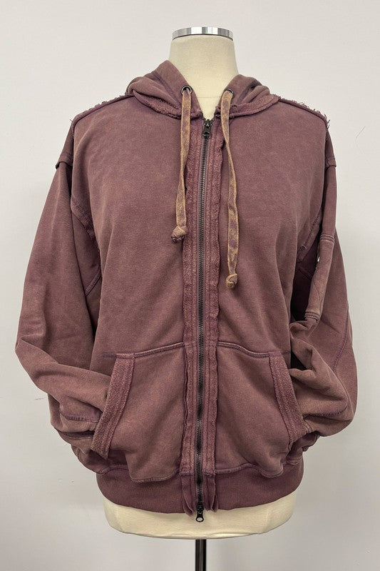Fiori Hoodie Jacket THRIXINE