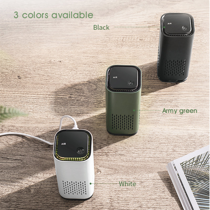 Negative ion sterilization vehicle small household air purifier Pi-Mart