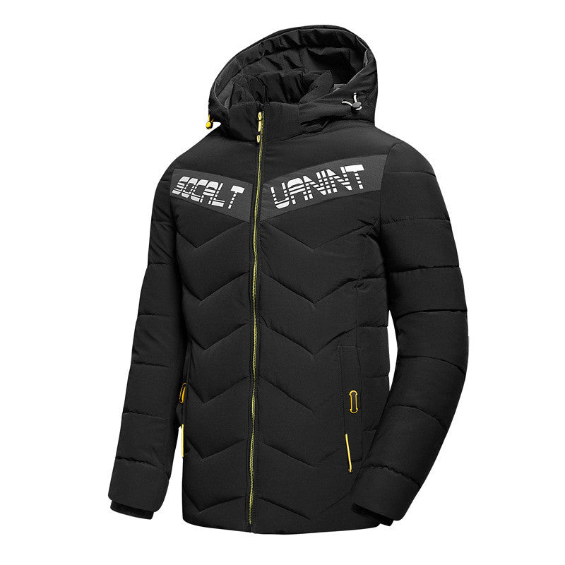 Casual hooded down jacket Pi-Mart