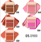 PHOFAY Double-Take Cream & Powder Blush Duo Pi-Mart