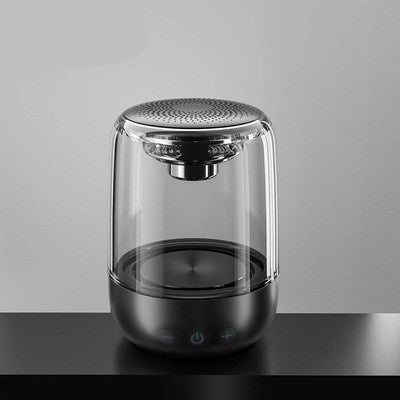 Portable Speakers Bluetooth Column Wireless Bluetooth Speaker Powerful Bass Radio with Variable Color LED Light Pi-Mart