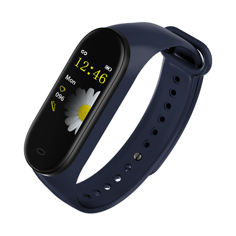 Smart Bracelet Fitness Tracker  Waterproof Heart Rate Blood Pressure Fitness Bracelet Smart Watch Pi-Mart