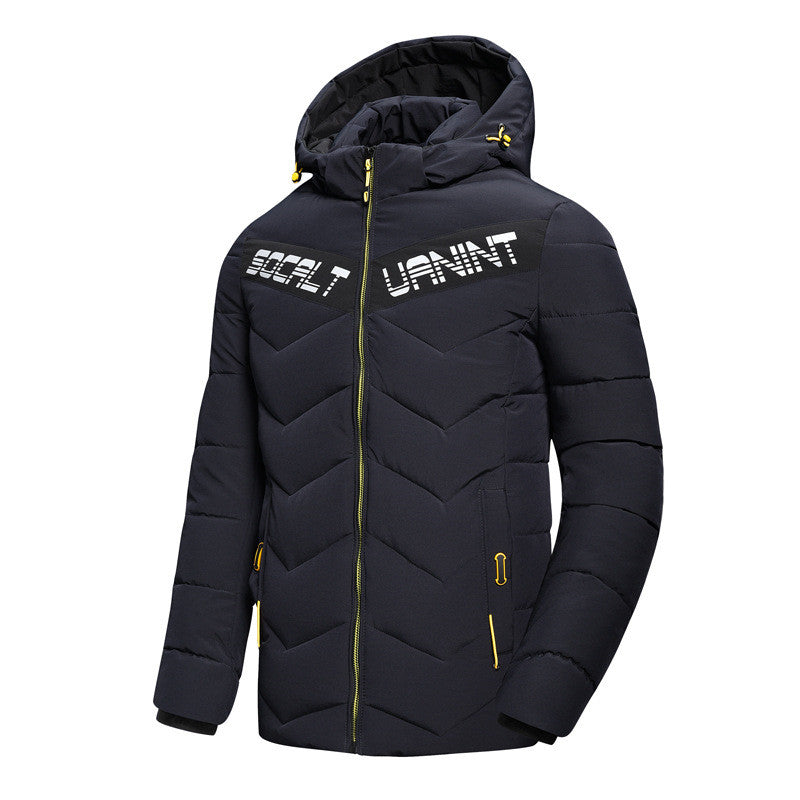 Casual hooded down jacket Pi-Mart