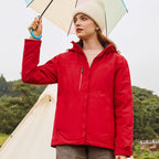 Three-in-one Down Cotton Waterproof Liner Windproof Shell Jacket