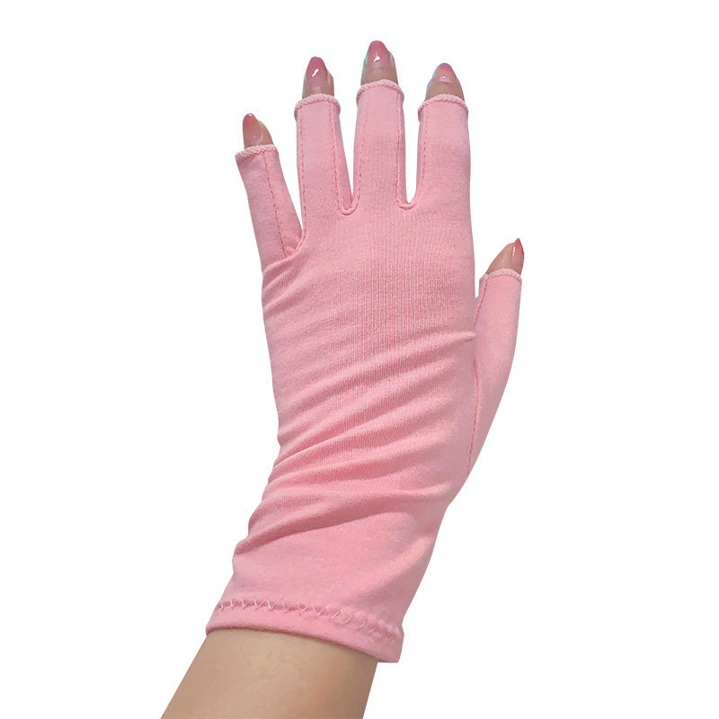 Breathable Health Care Half Finger Gloves Pi-Mart