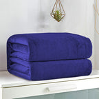 Ultra-Soft Flannel Throw Blanket - Solid Color, Cozy & Warm for Couch, Bed, Office, and Travel - Machine Washable, All-Season Comfort Lootquake LLC