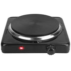 1500W Electric Single Burner Portable Heating Hot Plate Stove Countertop RV Hotplate With Non Slip Rubber Feet 5 Temperature Adjustments Pi-Mart