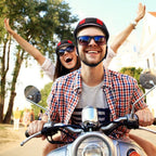 1Pc Safety Bicycle Helmet Adjustable Windproof Bike Helmet Sunshade Baseball Cap Anti-UV Cycling Motorcycle Hat Leather Helmet Lootquake LLC