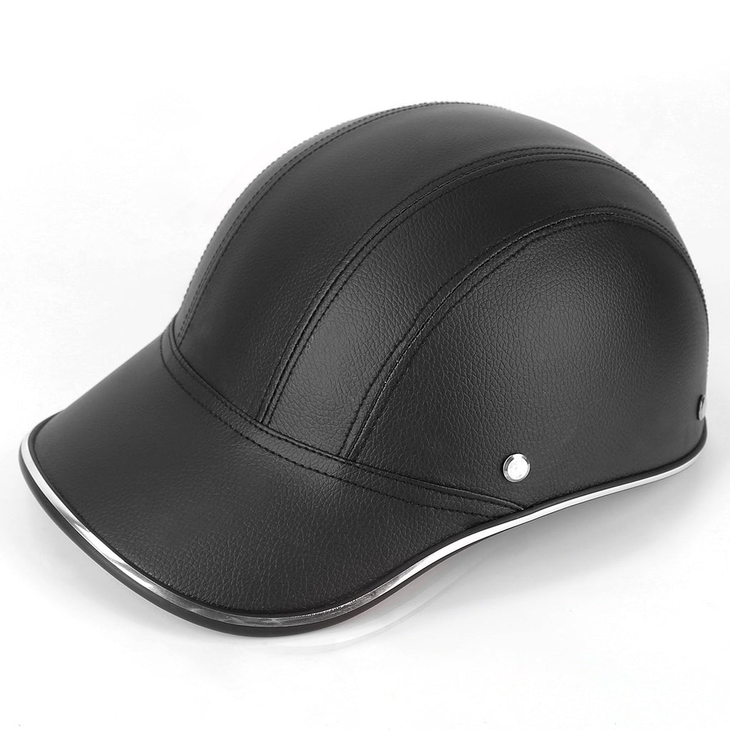 1Pc Safety Bicycle Helmet Adjustable Windproof Bike Helmet Sunshade Baseball Cap Anti-UV Cycling Motorcycle Hat Leather Helmet Lootquake LLC