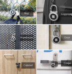 Smart lock fingerprint padlock mobile phone APP control Bluetooth unlocking luggage fingerprint lock trolley case fingerprint lock Pi-Mart