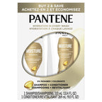 Pantene Pro-V Daily Moisture Renewal Dual Pack Shampoo + Conditioner; 10.4 oz + 9.0 oz