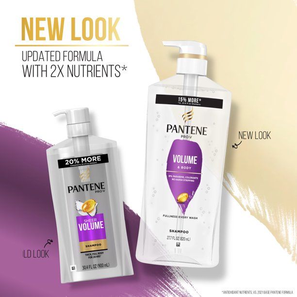 Pantene Pro-V Volume and Body Shampoo; 27.7 oz EasyOptionXY LLC