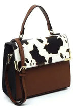 Vegan Leather Satchel - Top Handle Crossbody Bag | Femstylo
