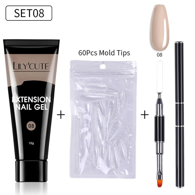 Extension Gel Set - SJB-DIAMOND ELITES
