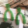 The wish bone earring