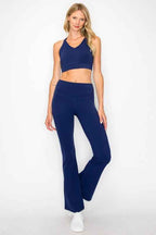 Women's Butterysoft Yoga Flare High Waisted Pants THRIXINE