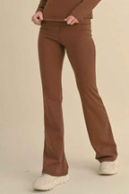 Women's Butterysoft Yoga Flare High Waisted Pants THRIXINE