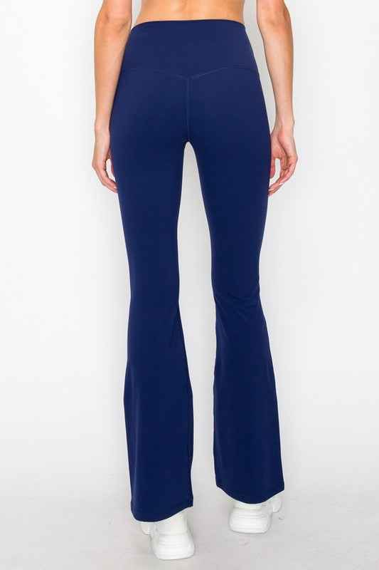 Women's Butterysoft Yoga Flare High Waisted Pants THRIXINE