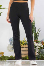 Women's Butterysoft Yoga Flare High Waisted Pants THRIXINE