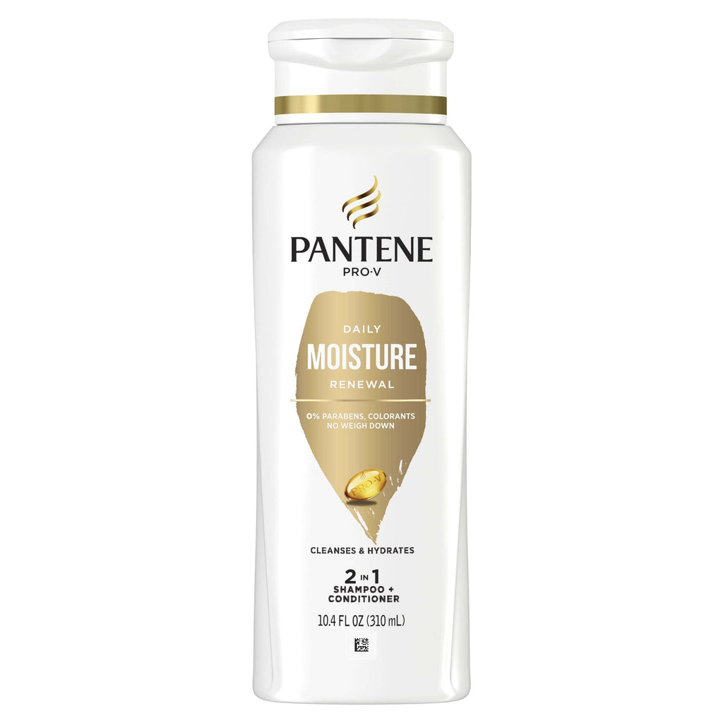 Pantene Pro-V Daily Moisture Renewal 2 in 1 Shampoo + Conditioner; 10.4 oz